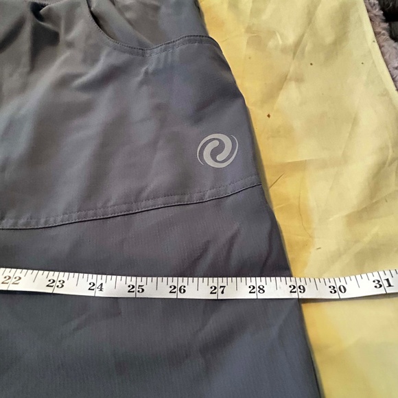 NEW PHOTOS! LEGGINGS, FLAT WAISTBAND, DARK GREY, SIZE 4X, ELASTIC WAIST, POCKETS - Picture 4 of 14